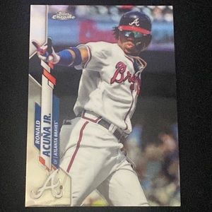 Ronald Acuna Jr - 2020 topps chrome